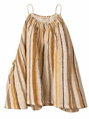 Voloshin x The Mom Edit 100% Cotton Striped The Katie Trapeze Top- XS